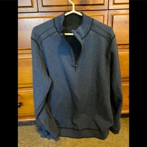 Men’s Tommy Bahama reversible quarter zip